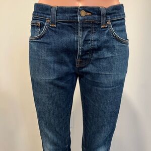 Nudie Jeans Grim Tim Dry Open Denim Jeans Size 32/32